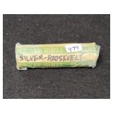 ROLL OF (50) SILVER ROOSEVELT DIMES ROLL OF (50) SILVER ROOSEVELT DIMES