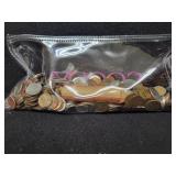 4.3 LB BAG OF MODERN COINS - HAS NOT BEEN 4.3 LB BAG OF MODERN COINS - HAS NOT BEEN