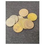 (10) DIFFERENT DATE INDIAN HEAD CENTS (10) DIFFERENT DATE INDIAN HEAD CENTS