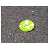 2.15 CT RICH GREEN PERIDOT - OVAL 2.15 CT RICH GREEN PERIDOT - OVAL