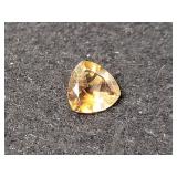 3.78 CT IMPERIAL BROWN TOPAZ - TRILLION CUT 3.78 CT IMPERIAL BROWN TOPAZ - TRILLION CUT
