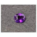 6.07 CT PURPLE CHANGE AMETHYST - CUSHION 6.07 CT PURPLE CHANGE AMETHYST - CUSHION