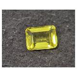 8.70 CT AAA YELLOW CITRINE - EMERALD 8.70 CT AAA YELLOW CITRINE - EMERALD