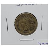 1860 INDIAN HEAD CENT 1860 INDIAN HEAD CENT