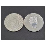 (2) 1/2 OZ = 1 OZ .999 FINE SILVER ROUNDS (2) 1/2 OZ = 1 OZ .999 FINE SILVER ROUNDS