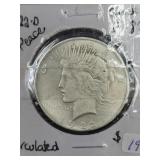 1922-D PEACE SILVER DOLLAR 1922-D PEACE SILVER DOLLAR