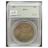 1885 MORGAN SILVER DOLLAR - SEGS: MS-67+ 1885 MORGAN SILVER DOLLAR - SEGS: MS-67+