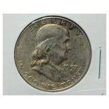1957-D FRANKLIN HALF DOLLAR 1957-D FRANKLIN HALF DOLLAR
