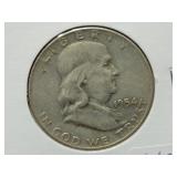 1954-D FRANKLIN HALF DOLLAR 1954-D FRANKLIN HALF DOLLAR