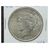 1922 PEACE SILVER DOLLAR 1922 PEACE SILVER DOLLAR