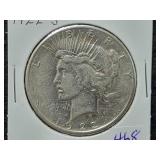 1922-S PEACE SILVER DOLLAR 1922-S PEACE SILVER DOLLAR