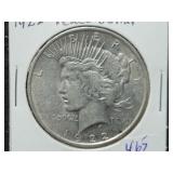 1922 PEACE SILVER DOLLAR 1922 PEACE SILVER DOLLAR