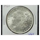 1921 MORGAN SILVER DOLLAR 1921 MORGAN SILVER DOLLAR