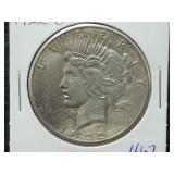 1922-S PEACE SILVER DOLLAR 1922-S PEACE SILVER DOLLAR