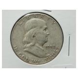 1952 FRANKLIN HALF DOLLAR 1952 FRANKLIN HALF DOLLAR
