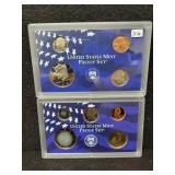 (2) U.S. PROOF SETS: 1999 & 2000 (NO BOXES) (2) U.S. PROOF SETS: 1999 & 2000 (NO BOXES)