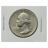 1941 SILVER WASHINGTON QUARTER 1941 SILVER WASHINGTON QUARTER