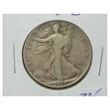 1938-D WALKING LIBERTY HALF DOLLAR - SEMI KEY 1938-D WALKING LIBERTY HALF DOLLAR - SEMI KEY