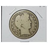 1915-S BABER HALF DOLLAR 1915-S BABER HALF DOLLAR