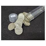 ROLL OF (50) MERCURY SILVER DIMES ROLL OF (50) MERCURY SILVER DIMES