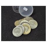 (14) SILVER HALVES: (13) 1964 KENNEDY AND (14) SILVER HALVES: (13) 1964 KENNEDY AND