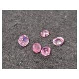 3.34 CT PINK SPINEL - MIXED OVALS - 5 PCS 3.34 CT PINK SPINEL - MIXED OVALS - 5 PCS