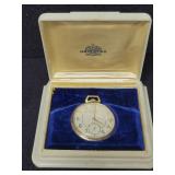 HAMILTON 17 JEWEL POCKET WATCH WITH HAMILTON 17 JEWEL POCKET WATCH WITH