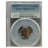 1977-S ROOSEVELT DIME - PCGS: PR69DCAM 1977-S ROOSEVELT DIME - PCGS: PR69DCAM
