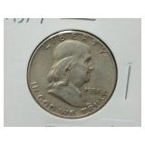 1951 FRANKLIN HALF DOLLAR 1951 FRANKLIN HALF DOLLAR