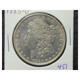 1883-O MORGAN SILVER DOLLAR 1883-O MORGAN SILVER DOLLAR