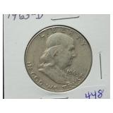 1963-D FRANKLIN HALF DOLLAR 1963-D FRANKLIN HALF DOLLAR