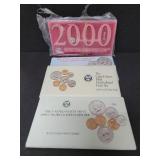 (4) UNC MINT SETS: 1989, 1992, 1994, 2000 - P&D (4) UNC MINT SETS: 1989, 1992, 1994, 2000 - P&D