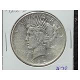 1922-D PEACE SILVER DOLLAR 1922-D PEACE SILVER DOLLAR