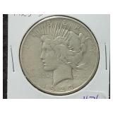 1923-D PEACE SILVER DOLLAR 1923-D PEACE SILVER DOLLAR