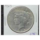 1925 PEACE SILVER DOLLAR 1925 PEACE SILVER DOLLAR