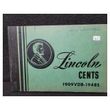 LINCOLN CENT BOOK W/34 COINS LINCOLN CENT BOOK W/34 COINS