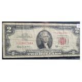 1963-A  RED SEAL $2 STAR NOTE 1963-A  RED SEAL $2 STAR NOTE