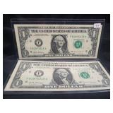 (2) 2017 $1 FEDERAL RESERVE NOTES - SEQUINTIAL (2) 2017 $1 FEDERAL RESERVE NOTES - SEQUINTIAL