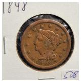 1848 LARGE CENT 1848 LARGE CENT