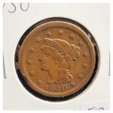 1850 LARGE CENT 1850 LARGE CENT