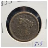 1853 LARGE CENT 1853 LARGE CENT