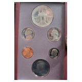 1984 PRESTIGE SET W/SILVER DOLLAR - NO BOX 1984 PRESTIGE SET W/SILVER DOLLAR - NO BOX