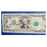 YELLOWSTONE NATIONAL PARK $2 COMMEMORATIVE YELLOWSTONE NATIONAL PARK $2 COMMEMORATIVE