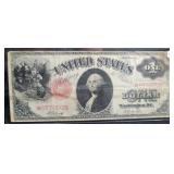 $1 - 1917 LEGAL TENDER - STAR NOTE - LARGE SIZE $1 - 1917 LEGAL TENDER - STAR NOTE - LARGE SIZE