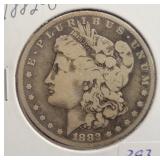 1882-O MORGAN SILVER DOLLAR 1882-O MORGAN SILVER DOLLAR