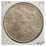 1886 MORGAN SILVER DOLLAR 1886 MORGAN SILVER DOLLAR