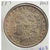1889 MORGAN SILVER DOLLAR 1889 MORGAN SILVER DOLLAR