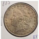 1885 MORGAN SILVER DOLLAR 1885 MORGAN SILVER DOLLAR