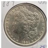 1884 MORGAN SILVER DOLLAR 1884 MORGAN SILVER DOLLAR