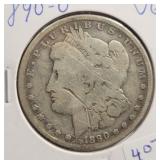 1890-O MORGAN SILVER DOLLAR 1890-O MORGAN SILVER DOLLAR